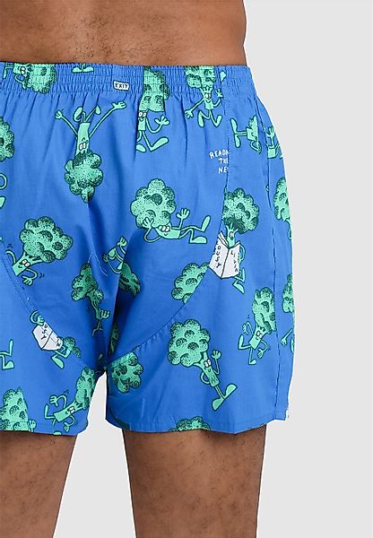 Lousy Livin 2-er Set Boxershorts Violett & Blau mit All-Over Print günstig online kaufen