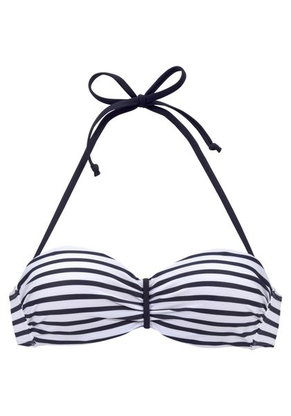 Venice Beach Bandeau-Bikini-Top "Summer" mit geraffter Mitte günstig online kaufen