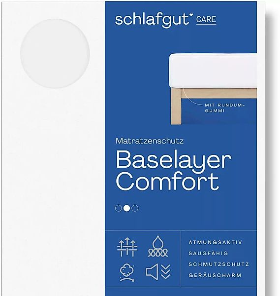 Schlafgut Matratzenauflage "Baselayer Matratzenschutz Comfort", (1 St.) günstig online kaufen