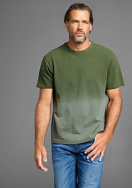 Man's World T-Shirt Kurzarm, Regular Fit, unifarben, Rundhalsausschnitt günstig online kaufen