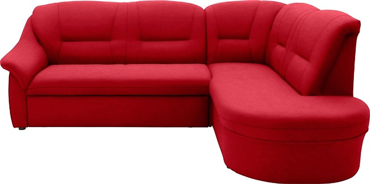 DOMO collection Ecksofa »Faenza für kleine Räume, Stellmaße 232,176cm, komf günstig online kaufen