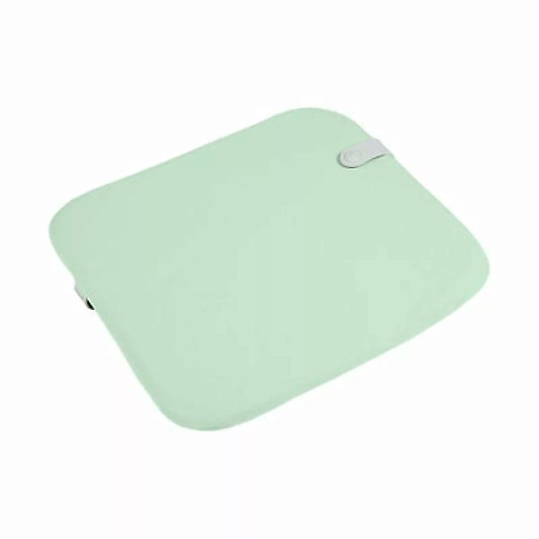 Sitzkissen Color Mix textil grün / 41 x 38 cm - Fermob - Grün günstig online kaufen
