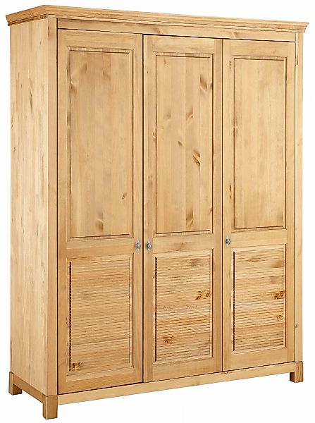 Home affaire Kleiderschrank "Rauna, mit Lamellen und Kassetten, klassischer günstig online kaufen