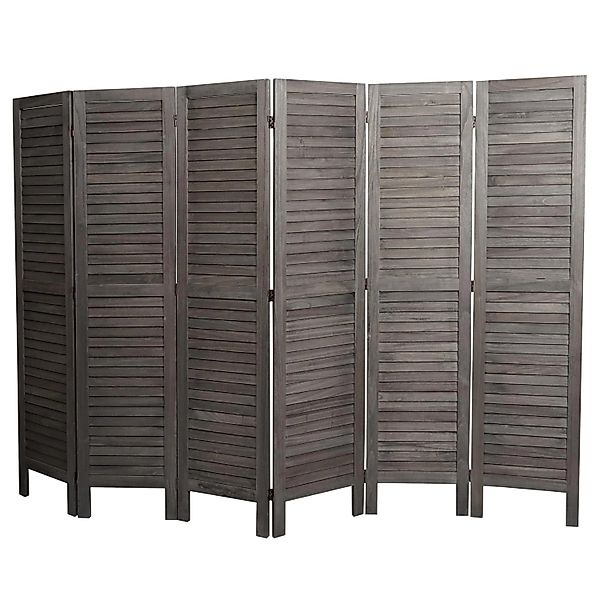 MCW Paravent G30 170x240cm Grau-Braun günstig online kaufen