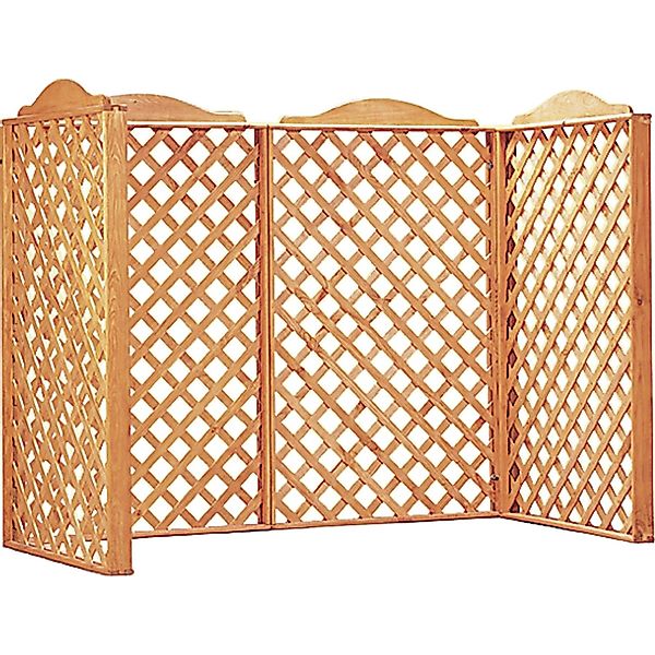 Mülltonnen-Spalier Rex 171 cm x 79 cm x 127 cm für 2 Tonnen günstig online kaufen