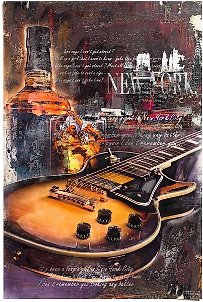 Reinders Poster "Guitar Blues Night" 1 Stk. tlg. günstig online kaufen
