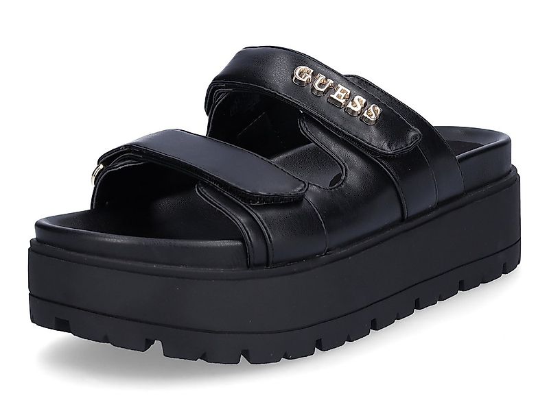 Guess Guess Damen Pantolette Faxon schwarz Pantolette günstig online kaufen