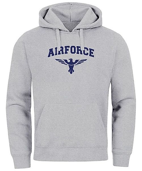 Neverless Hoodie Hoodie Herren Airforce US Army Adler Militär Print Aufdruc günstig online kaufen