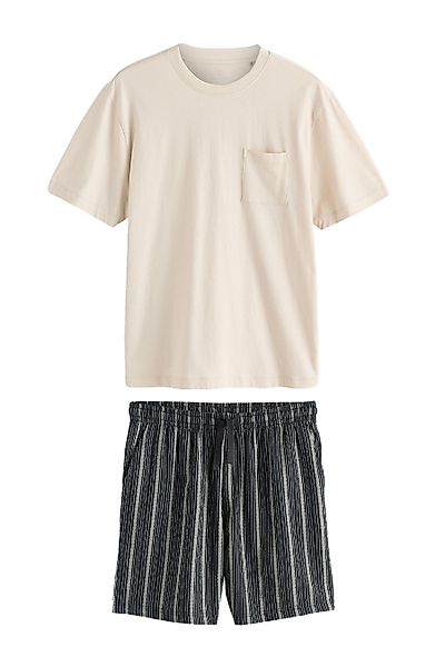 Next Pyjama T-Shirt und Shorts aus günstig online kaufen