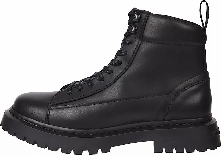 Tommy Jeans Schnürstiefelette "TJM LACE UP BOOT", Blockabsatz, Schnürboots günstig online kaufen