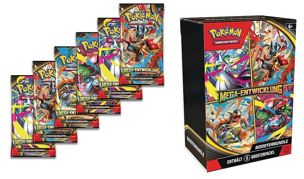 The Pokémon Company Sammelkarte Sammelkartenspiel Mega-Entwicklung Boosterb günstig online kaufen
