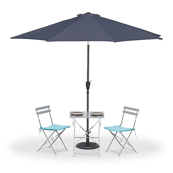 relaxdays Sonnenschirm Ø 300 cm günstig online kaufen