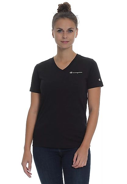 Champion T-Shirt Damen 113331 F20 KK001 NBK Schwarz günstig online kaufen