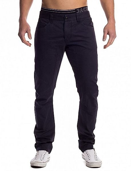 Egomaxx Stoffhose Stoff Jeans Tapered Leg H1451 (1-tlg) günstig online kaufen