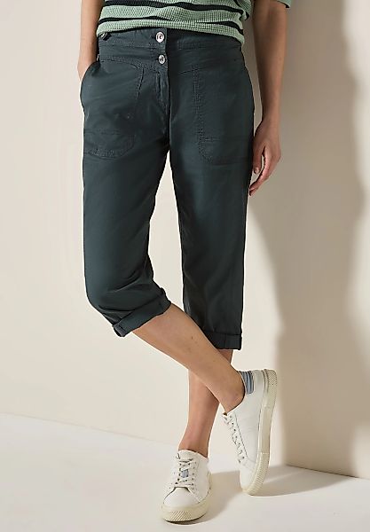 Cecil Caprihose "Style New York", mit Knopfdetails am Bund günstig online kaufen