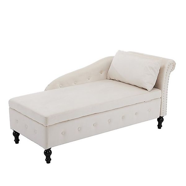 REDOM Chaiselongue Chaiselongue-Couch mit Kissen, Relaxsessel, Relaxstuhl 1 günstig online kaufen