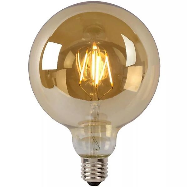 LED Leuchtmittel E27 Globe - G125 in Amber 8W 900lm 1er-Pack günstig online kaufen