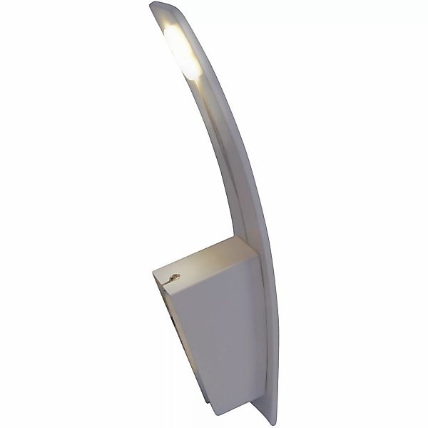 Näve LED-Wandleuchte Stan Silber 29,5 cm günstig online kaufen