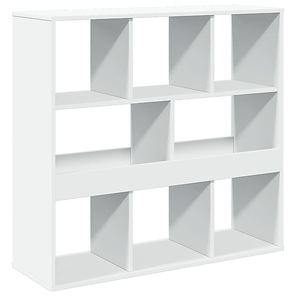 vidaXL Bücherregal Bücherregal/Raumteiler Weiß 100x33x94,5 cm, günstig online kaufen