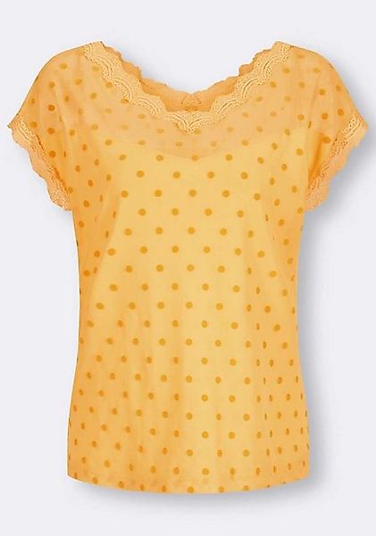 Ashley Brooke by heine T-Shirt ASHLEY BROOKE Damen Designer-Mesh-Shirt m.Fl günstig online kaufen