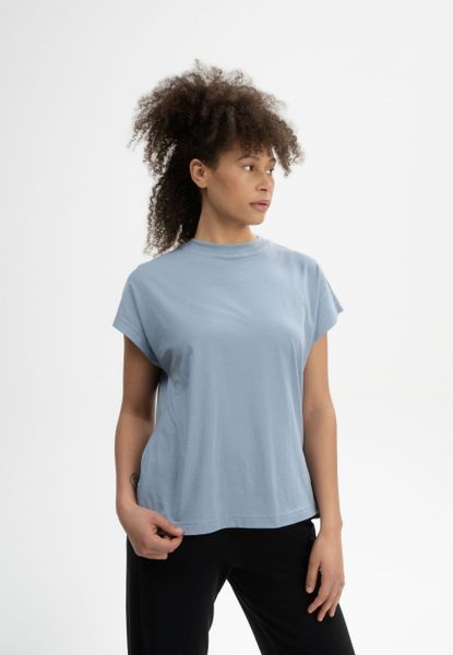 MELA Kurzarmshirt Damen T-Shirt MADHU Fein günstig online kaufen