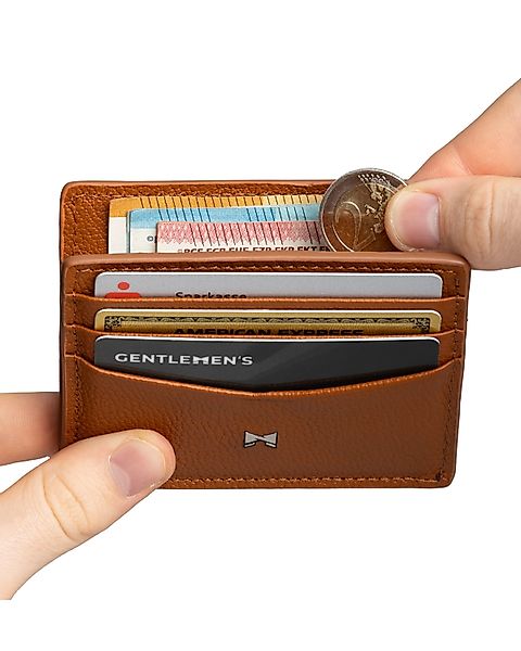 Gentlemen's Kartenetui - Kreditkartenetui mit Mittelfach günstig online kaufen