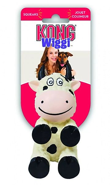 Hundespielzeug Wiggi Kuh 19 X 10 Cm Gummi Weiß/schwarz günstig online kaufen