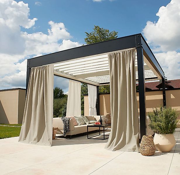 Neutex for you Vorhang nach Maß "Outdoorvorhang SOLERO" Stangendurchzug 1 S günstig online kaufen