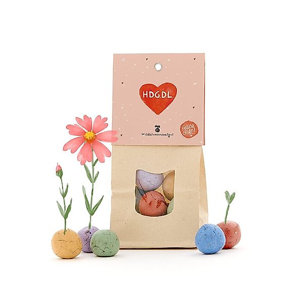 Die Stadtgärtner Blumensamen 8 Wildblumen-Saatkugeln HDGDL, günstig online kaufen