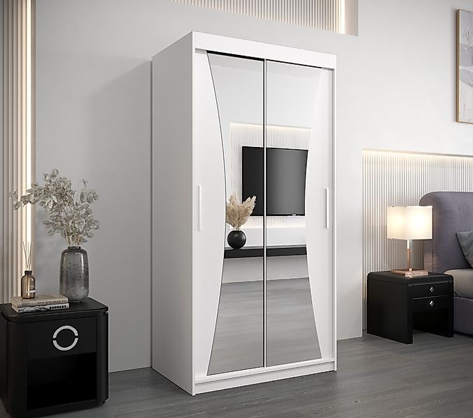 MOEBLO Schiebetürenschrank MEGRA (mit Spiegel, mit/ ohne Schubladen, Schweb günstig online kaufen