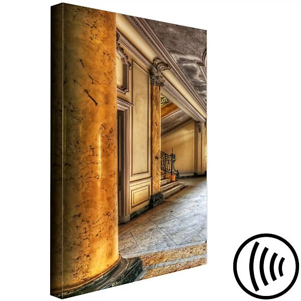 Leinwandbild Innenraum eines Marmorpalastes - Foto der klassizistischen Arc günstig online kaufen
