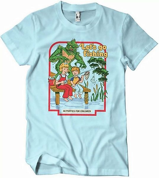 Steven Rhodes T-Shirt Let's Go Fishing T-Shirt günstig online kaufen