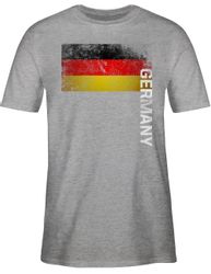 Shirtracer T-Shirt Deutschland Flagge Adler Germany günstig online kaufen