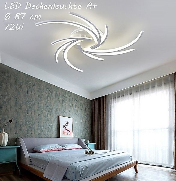 Euroton LED Deckenleuchte LED Deckenleuchte 2042 Fernbedienung Lichtfarbe e günstig online kaufen