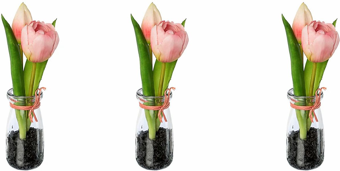 my home Kunsttulpe "Tulpen in Vase" günstig online kaufen