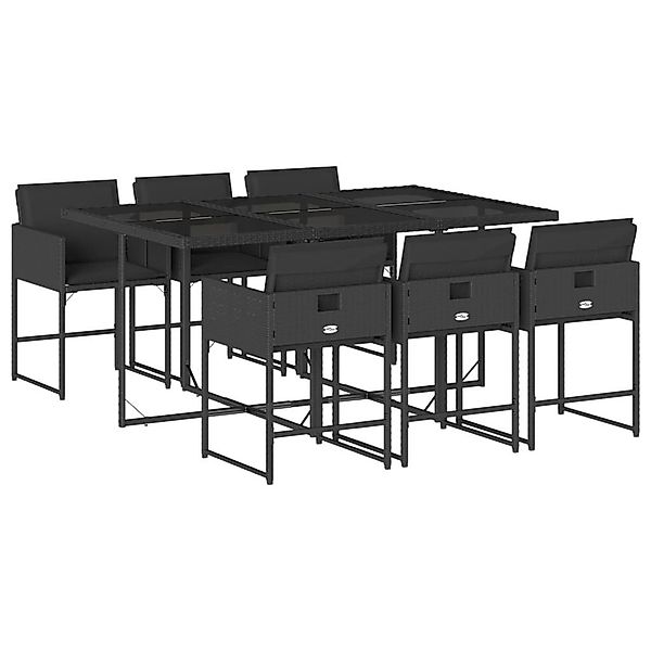 vidaXL Garten-Essgruppe 7-tlg. Garten-Essgruppe mit Kissen günstig online kaufen