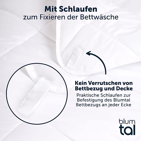 Blumtal Kunstfaserbettdecke zertifizierte Steppbettdecke - Winterdecke, günstig online kaufen