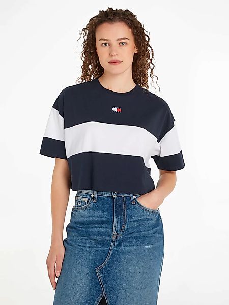 Tommy Jeans T-Shirt "TJW CBLK BADGE TEE", mit Tommy Jeans Logo-Flag günstig online kaufen