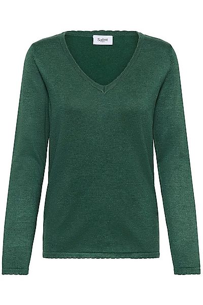 Saint Tropez Strickpullover MilaSZ LS V-Neck Pullover Regular fit, Viskosem günstig online kaufen