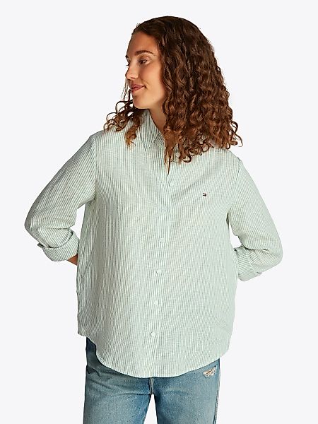 Tommy Hilfiger Hemdbluse ESS LINEN RELAXED günstig online kaufen