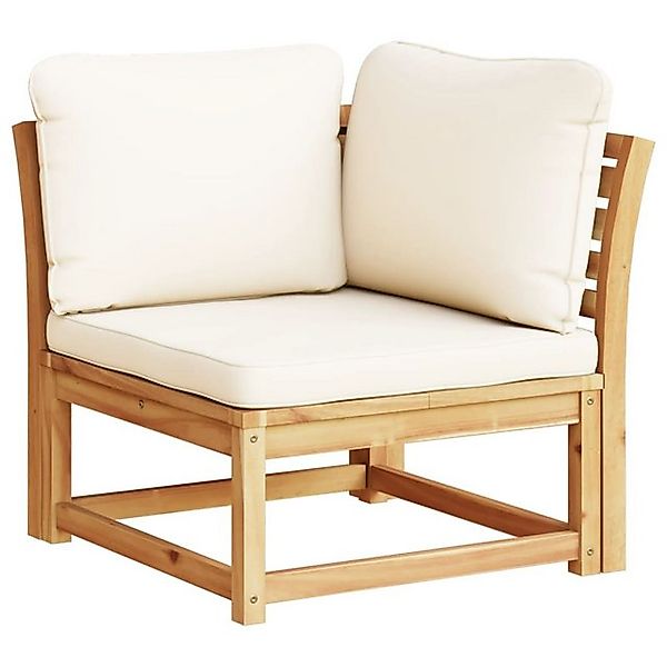 vidaXL Sofaelement Garten-Ecksofa mit Kissen 73x73x65 günstig online kaufen