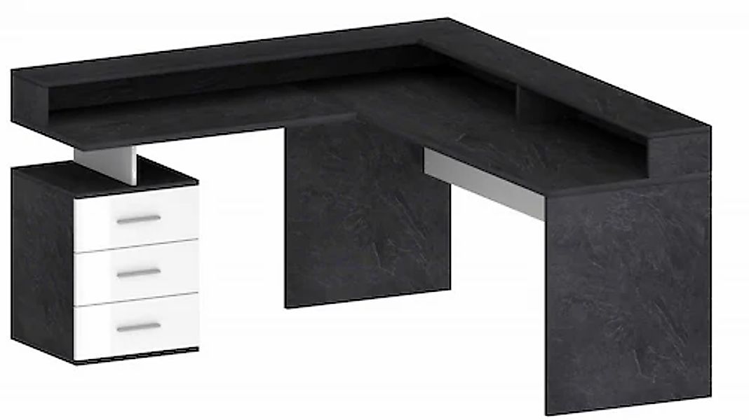 INOSIGN Eckschreibtisch »New Selina«, Schreibtisch, Schubkästen, mit oder o günstig online kaufen