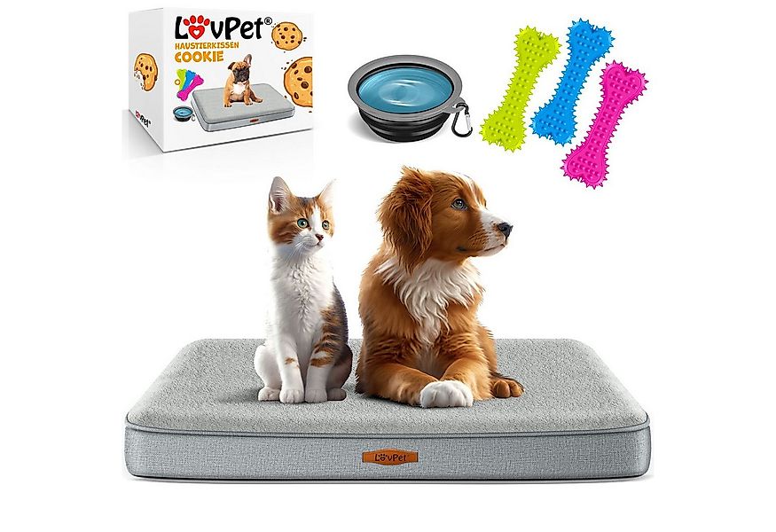 Lovpet Tierbett, Hundebett orthopädisches Hundekissen Hundekorb Cookie günstig online kaufen
