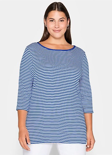 Sheego 3/4-Arm-Shirt "3/4-Arm-Shirt", (1 tlg.) günstig online kaufen