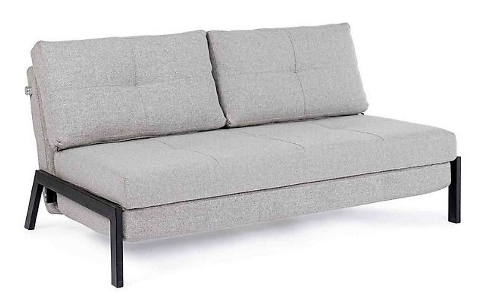 Bizzotto Schlafsofa Hayden mit Stoff-Bezug, 2-Sitzer, Hellgrau günstig online kaufen