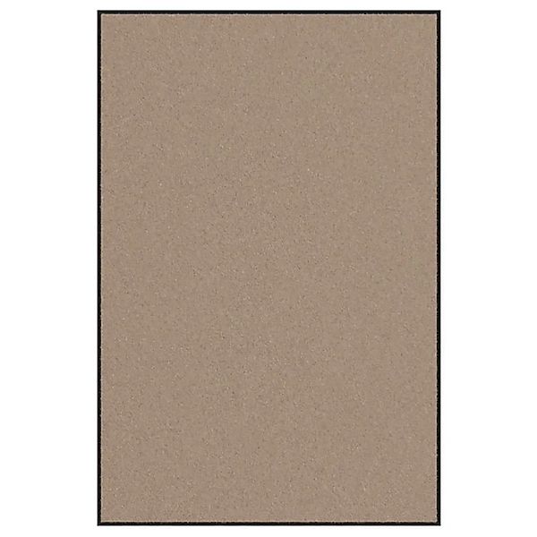 vidaXL Fußmatte Beige und Schwarz 120 x 180 cm Polypropylen und Vinyl 41007 günstig online kaufen