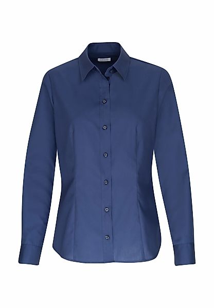 seidensticker Hemdbluse "Schwarze Rose", 1/1 Kragen Uni günstig online kaufen