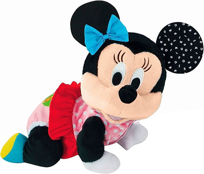 Clementoni® Plüschfigur Disney Baby, Minnie - Krabbel mit mir, mit Sound günstig online kaufen