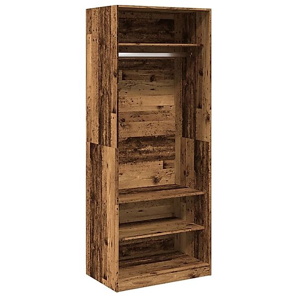 vidaXL Kleiderschrank Altholz-Optik 80x50x200 cm Holzwerkstoff 3307700 günstig online kaufen
