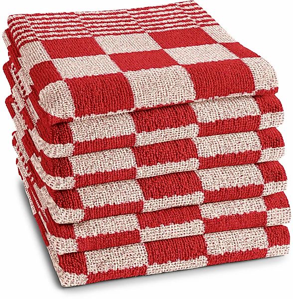 DDDDD Geschirrtuch "DDDDD Küchentuch BBQ 50 x 55 (6er-Pack)" schnell trockn günstig online kaufen